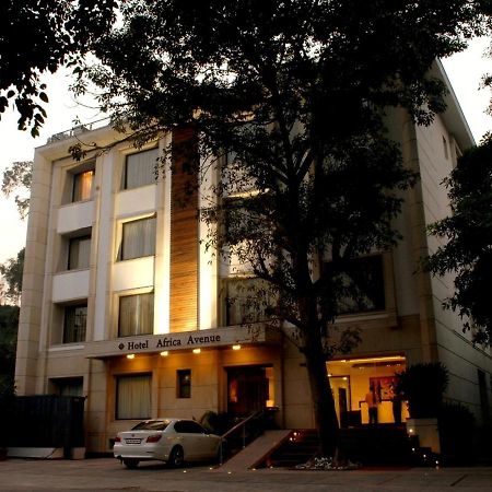 Africa Avenue Gk - 1 Hotell New Delhi Exteriör bild