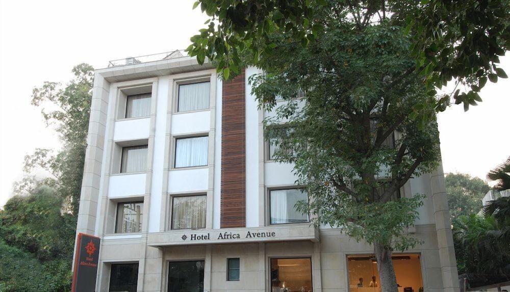 Africa Avenue Gk - 1 Hotell New Delhi Exteriör bild