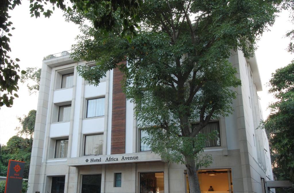 Africa Avenue Gk - 1 Hotell New Delhi Exteriör bild