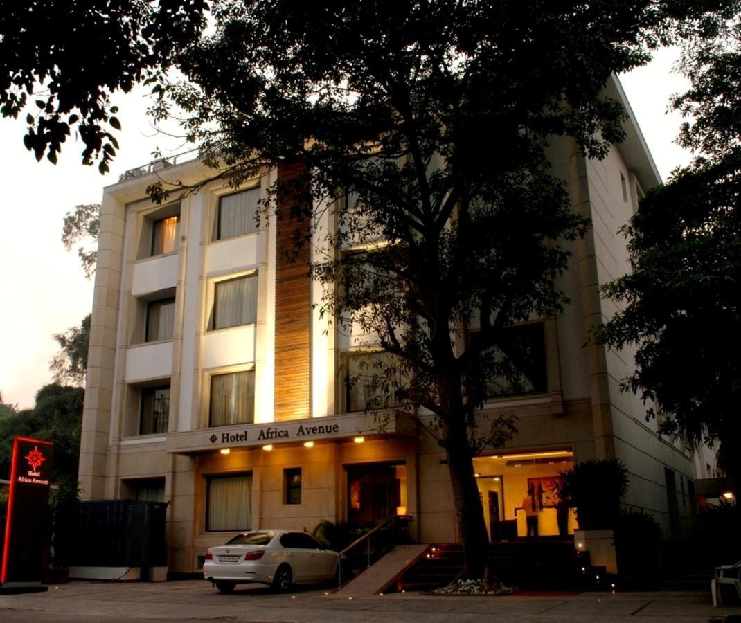 Africa Avenue Gk - 1 Hotell New Delhi Exteriör bild
